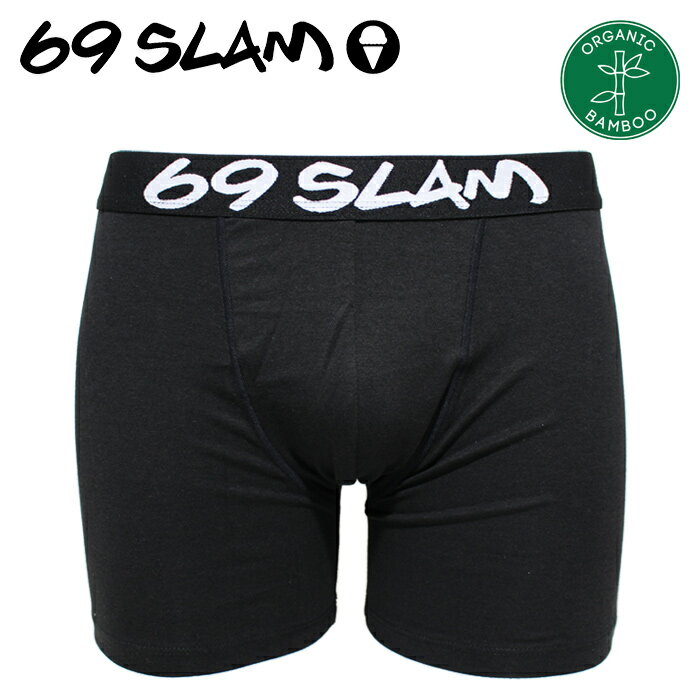 Rakuten - 69SLAM ロックスラム ボクサーパンツ メンズ バンブーコットン 無地 レギュラー丈 男性 下着
