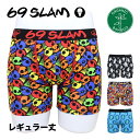  69SLAM ロックスラム ボクサーパンツ メンズ バンブーコットン レギュラー丈 下着