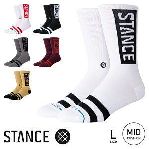 STANCE スタンス ソックス メンズ OG クルー 靴下 M556D17OGG