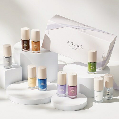 [セット] モアジェル アトリキッド1 10種 インクジェル マグネットジェルネイル シロップジェル グリッタージェル セルフネイル