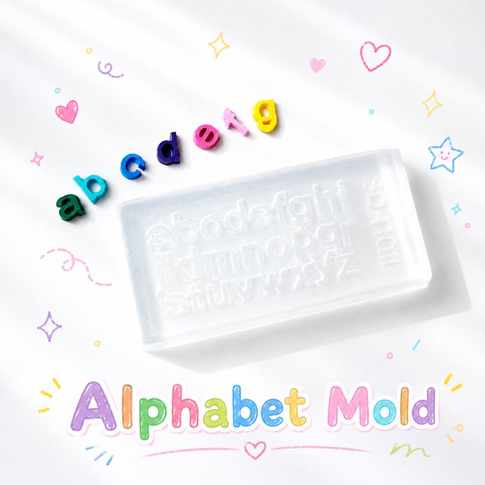 ミニアルファベットモールド ジェルネイル カラージェル セルフネイル 韓国ネイル