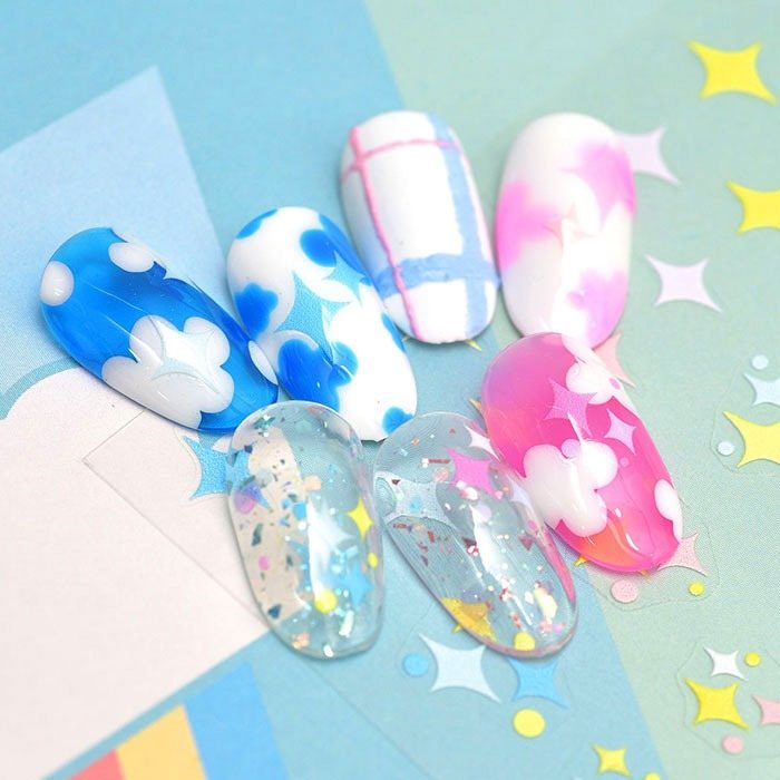 キラキラ シール ネイルシール ネイルアート セルフネイル 韓国ネイル