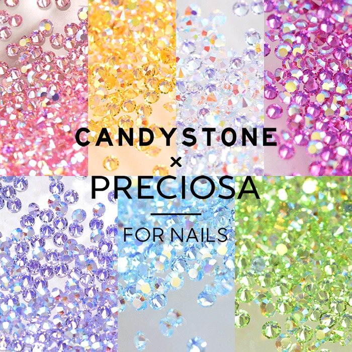 【Candy Stone X プレシオサ コラボ】 ABピクシー (7 color) 1440pcs ネイルパーツ デコパーツ ネイルアート 韓国ネイル
