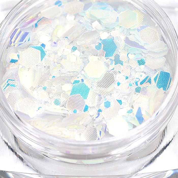 眩しいファンファーレグリッター ネイルパーツ デコパーツ ネイルアート 韓国ネイル