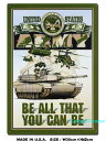 アメリカ陸軍 (UNITED STATES ARMY) ブリキ看板 アメリカン雑貨 アメリカ雑貨 ミリタリーグッズ ミリタリー雑貨 サバイバルゲーム サバゲー ...