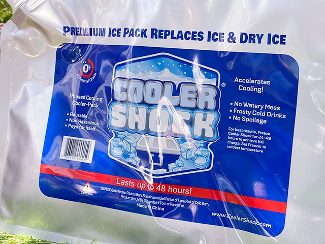 アメリカで大ヒットした強力な保冷剤　クーラーショック　Lサイズ　単品　最強　ア...