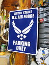 アメリカのプラスチックサインボード　ヘビーオンスタイプ　（米空軍専用駐車場）