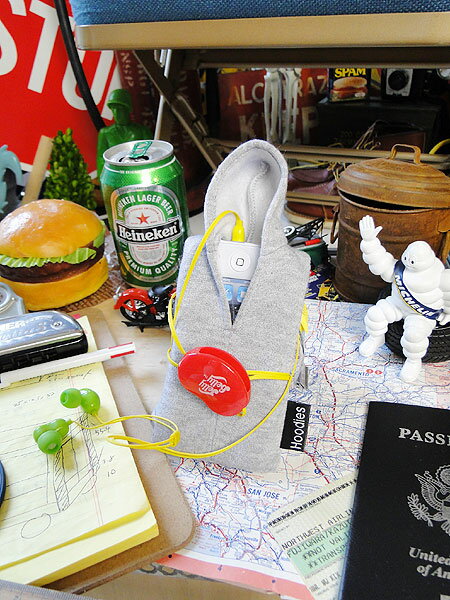 フーディーズ　パーカー型iPodカバー　アメリカン雑貨　アメリカ雑貨　グッズ