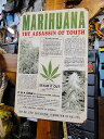 マリファナ U.S.ヘヴィースチールサイン 看板 アメリカン雑貨 アメリカ雑貨 グッズ