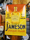 世界のお酒 3Dパブサイン (ジョン・ジェムソン/フラスク) 看板 アメリカン雑貨 アメリカ雑貨 グッズ