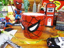 これでコーヒー飲む自分が自分で好き♪ スパイダーマン　フェイスマグ（スパイダーウェブハンドル仕様） ■ スパイダーマン グッズ 人気 アメリカン雑貨 メンズ マーベル