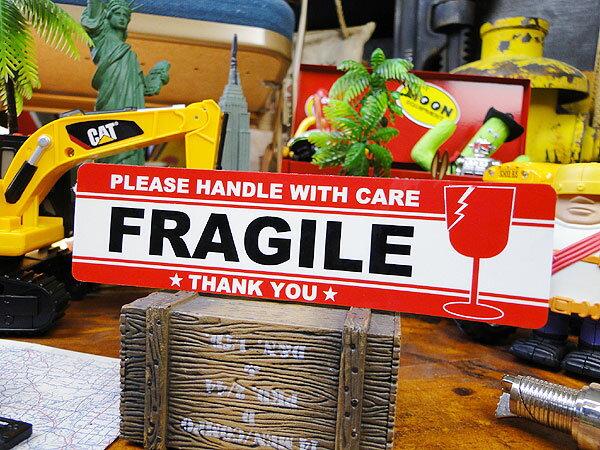 樂天商城 - お笑いカスタムステッカー　（割れ物注意）　アメリカン雑貨　アメリカ雑貨　グッズ