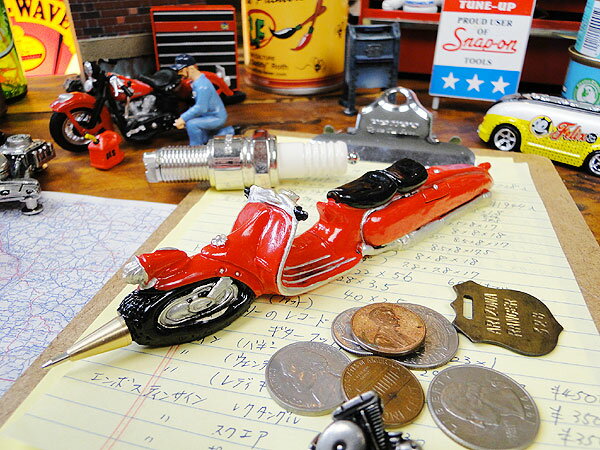 乐天商城 - バイクペン　（スクーター）　アメリカン雑貨　アメリカ雑貨　グッズ