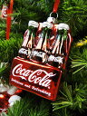 コカ・コーラブランド クリスマスオーナメント (6パック) アメリカン雑貨 アメリカ雑貨 グッズ コカコーラ ショップインテリア クリスマスツリー 飾り