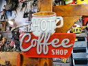 コーヒーショップ エンボス ティンサイン 看板 アメリカン雑貨 アメリカ雑貨 グッズ