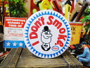 カンパニーカンバッジ (エッソ I don't smoke/Lサイズ) アメリカン雑貨 アメリカ雑貨 グッズ