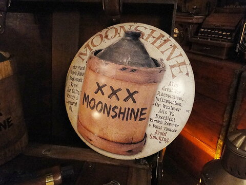 密造酒の看板 ■ アメリカ雑貨 アメリカン雑貨 アメリカ インテリア 雑貨 男前 人気 おしゃれ こだわる ウエスタン オブジェ 置物 こだわり派が夢中になる!アメリカ雑貨のテーマパーク