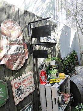 ダルトン アイアンハンギングサイン(2サイズセット) ■ アメリカ雑貨 アメリカン雑貨 表札 人気 看板 アイアン 店舗オフィス用品 おしゃれ ハンギングサイン 鉄製 黒板 マグネット 壁掛け 壁飾り サインボード 標識