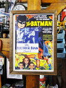 ポスターフレーム (バットマン/エレクトリカルブレイン) ポスター&木製フレームのセット アメリカン雑貨 アメリカ雑貨 グッズ