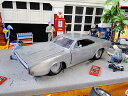 Jada 映画 ワイルドスピード ダイキャストミニカー 1/24スケール (ドム ダッジ チャージャーR T 1970 ベアメタル) アメリカン雑貨 アメリカ雑貨 映画グッズ ワイスピグッズ モデルカー かっこいい ガレージ雑貨 ガレージング雑貨 ショップインテリア