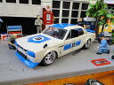 Jada 1971年 ニッサン スカイラインGT-R ハコスカ （KPGC10） ダイキャストミニカー 1/24スケール （ブルー）