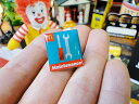 マクドナルド マックピンズ(メンテナンス係) ■ アメリカ雑貨 アメリカン雑貨 アメリカ 雑貨 ピンバッジ ファッション ピンバッチ 人気 オシャレ かわいい アルファベット ロゴ ピンズ