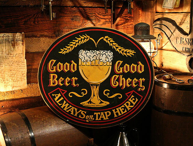 グッドビアー＆グッドチアー 木製看板 アメリカン雑貨 アメリカ雑貨 グッズ