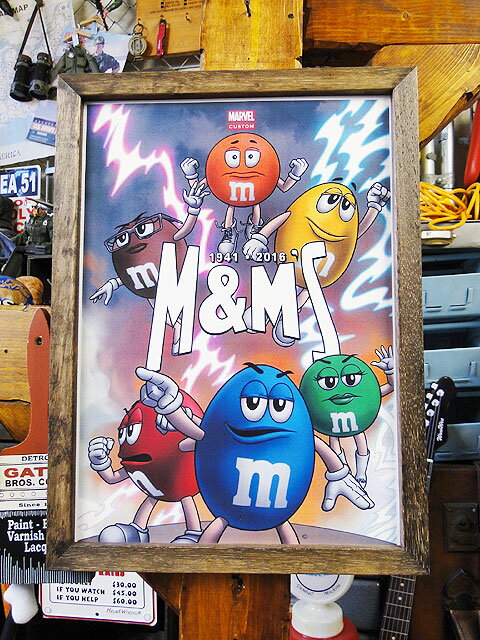 ポスターフレーム　（m&m's/マーベルヒーローズ）