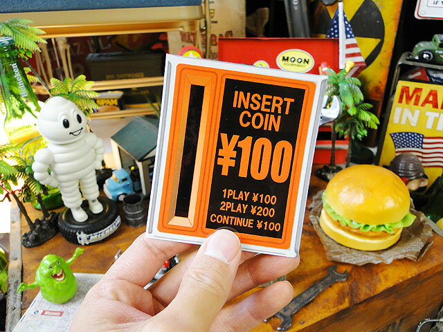 100円投入口　ステッカー　アメリカン雑貨　アメリカ雑貨　グッズ 2