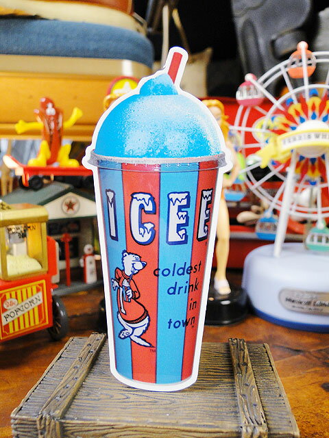 アイシー オフィシャルステッカー （アイシーカップ） アメリカン雑貨 アメリカ雑貨 グッズ