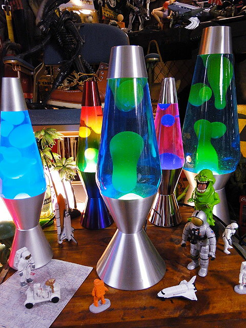 Lava　Lamp社　ラバライト　正規品　ラバランプ　Lサイズ　（グリーン/ブルー）