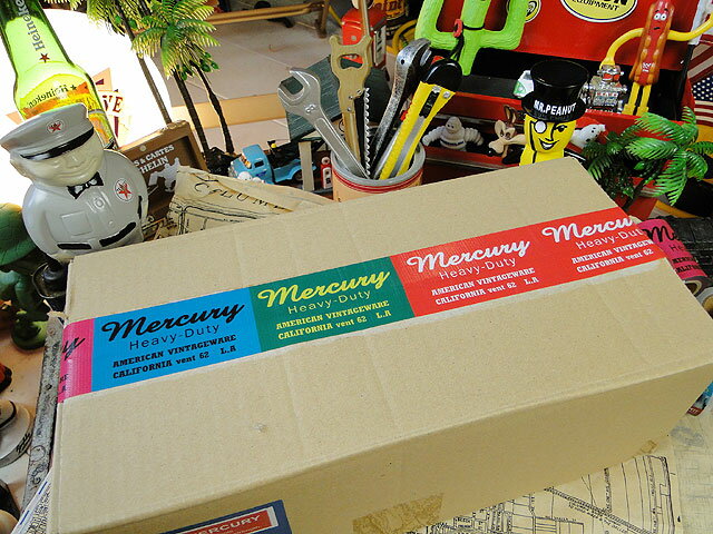樂天商城 - マーキュリー　プロテクションテープ　（筆記体ロゴ）　アメリカン雑貨　アメリカ雑貨　グッズ