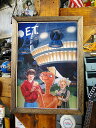 ポスターフレーム (E.T./宇宙船) ポスター&木製フレームのセット アメリカン雑貨 アメリカ雑貨 グッズ