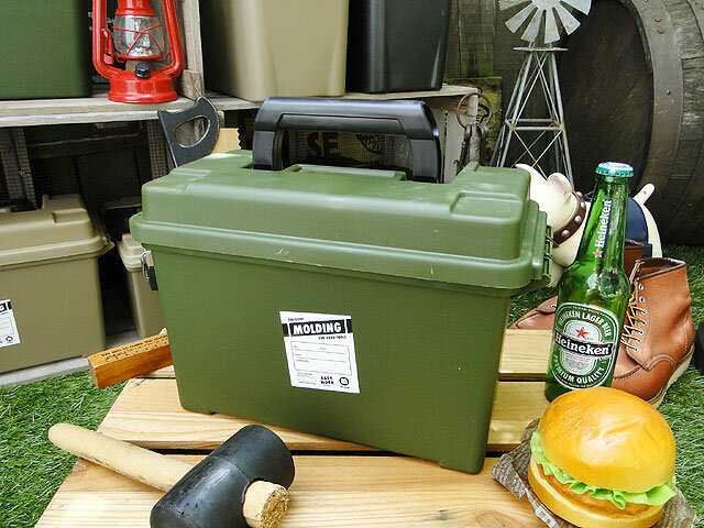 モールディング アーモツールボックス Lサイズ （カーキ）