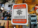 アメリカの自警団ネイバーフッドウォッチ ヴィンテージサイン CPO 15 FARM WATCH 看板 アメリカン雑貨 アメリカ雑貨 グッズ