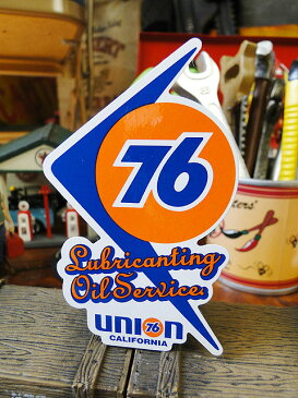 ユノカル76のレーシングステッカー(Lubricanting Oil Service) ■ アメリカ雑貨 アメリカン雑貨 世田谷ベース 人気のアメリカ雑貨屋 おしゃれ おもしろ アメリカン雑貨 車 バイク スーツケース デカール シール かわいい アルファベット 英文字 レトロ キャンディータワー