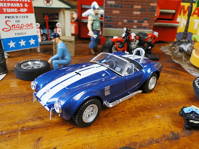 1965年 シェルビー コブラ 427S/C ミニカー 1/32スケール （ブルー）