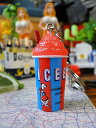 ICEE　アイシーフローズンドリンク　3Dキーホルダー　（レッド）