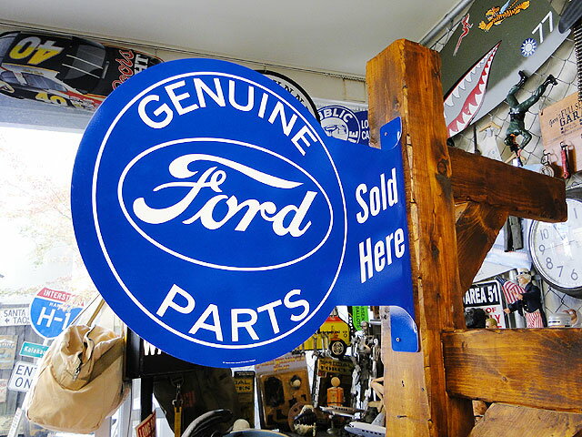 フォード　サイド看板　（両面プリント）　アメリカン雑貨　アメリカ雑貨　グッズ