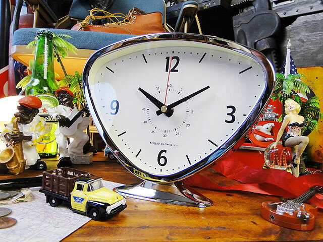 ダルトン ライナルドクロック （クローム） アメリカン雑貨 アメリカ雑貨 グッズ モダン 壁掛け時計 おしゃれ かっこいい