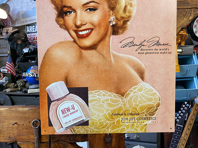 New限定品 ブリキ看板 マリリン モンロー 美術品 アンティーク Theweeklyjuicery Com