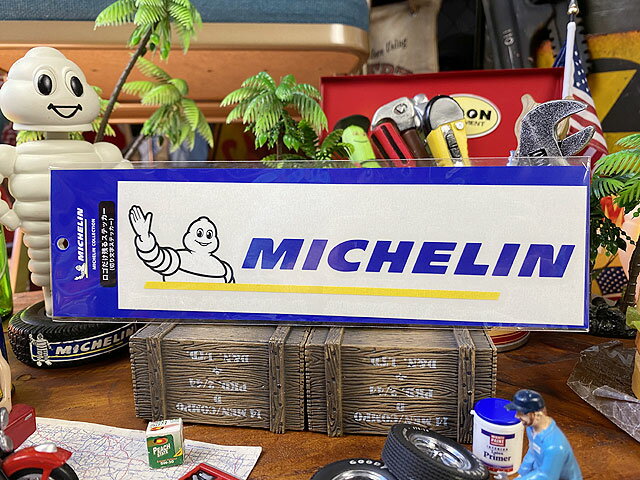 ミシュラン ビバンダムロゴ 抜きステッカー Lサイズ アメリカン雑貨 アメリカ雑貨 グッズ