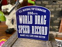 ゼネラル アドバタイジングステッカー (WORLD DRAG SPEED RECORD/013) アメリカン雑貨 アメリカ雑貨 グッズ