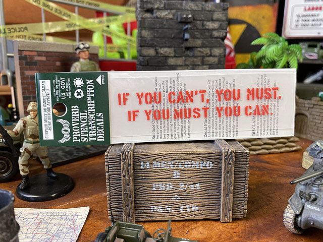 ことわざステンシル転写ステッカー （やるしかないでしょ） PST-072 アメリカン雑貨 アメリカ雑貨 グッズ