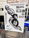 ウィリーアント ランニングステッカー (左向き) 60WATT シックスティーワット カートゥーンマスターシリーズ WA-01L アメリカン雑貨 アメリカ雑貨 ...