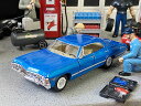 1967年 シボレー インパラ ダイキャストミニカー 1/43スケール （ブルー）