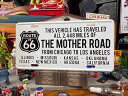 ルート66 ライセンスプレート (THE MOTHER ROAD FROM CHICAGO TO LA)