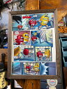 ポスターフレーム (m&m's/コミック1) ポスター&木製フレームのセット アメリカン雑貨 アメリカ雑貨 グッズ