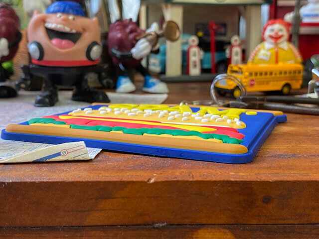 スパム缶　リアルサイズ　ラバーキーホルダー　アメリカン雑貨　アメリカ雑貨　グッズ