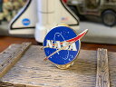 NASA ピンバッジ (ミートボールロゴ) アメリカン雑貨 アメリカ雑貨 グッズ
